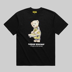 MARKET RANDOM WORKSHOP BEAR TEE BLACK 